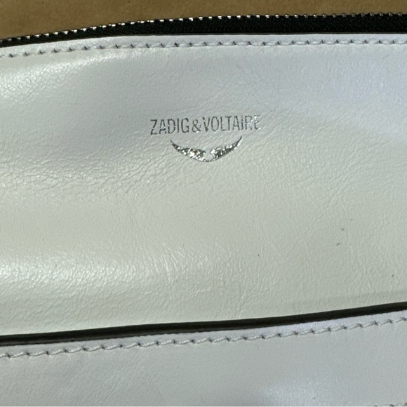 Zadig&Voltaire Panglo Zip Clutch White - Picture 8 of 12